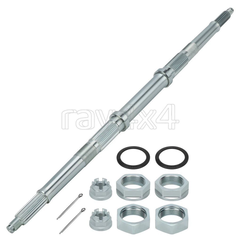 Rear Axle Shaft & Nut & Pin Kit for Honda TRX300FW FourTrax 300 (1993–2000)