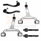 Set of 6 Front Upper Control Arms & Tie Rods for Benz ML320 ML350 ML430 (1998–2005)