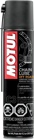 MOTUL Off-Road Chain Lube 9.3 oz Aerosol for Motorcycles (111820)