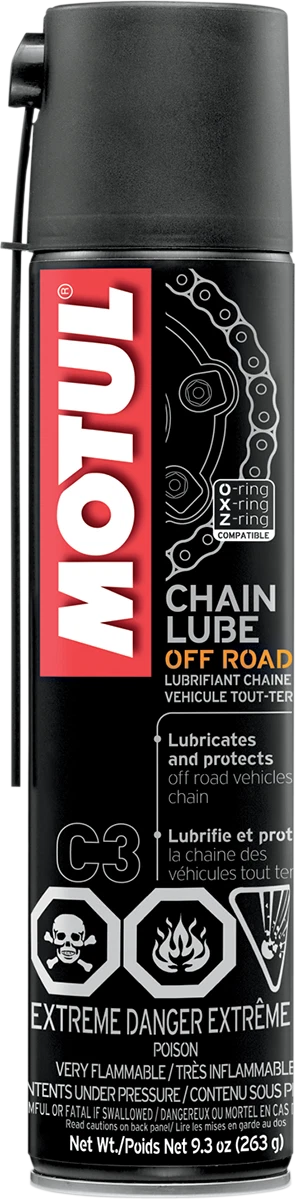 MOTUL Off-Road Chain Lube 9.3 oz Aerosol for Motorcycles (111820)