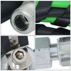 3X 15ft Air Line Hose Assemblies for Semi Truck Tractor Trailer