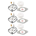 Set of 3 Carburetor Repair Kits for Yamaha Outboard 2T (75-90HP) 6H1-W0093-01-00