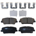 Set of 4 Disc Brake Pads for Kia Sorento (2011–2015)