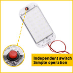 2X LED Ceiling Lights for RV Camper Trailer Boat (12V 24V)