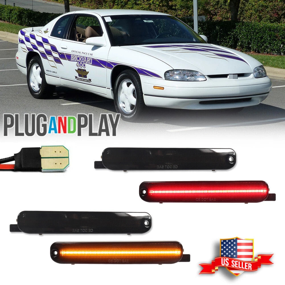 Set of 4 LED Side Markers for Chevy Lumina Monte Carlo (1995–2001)