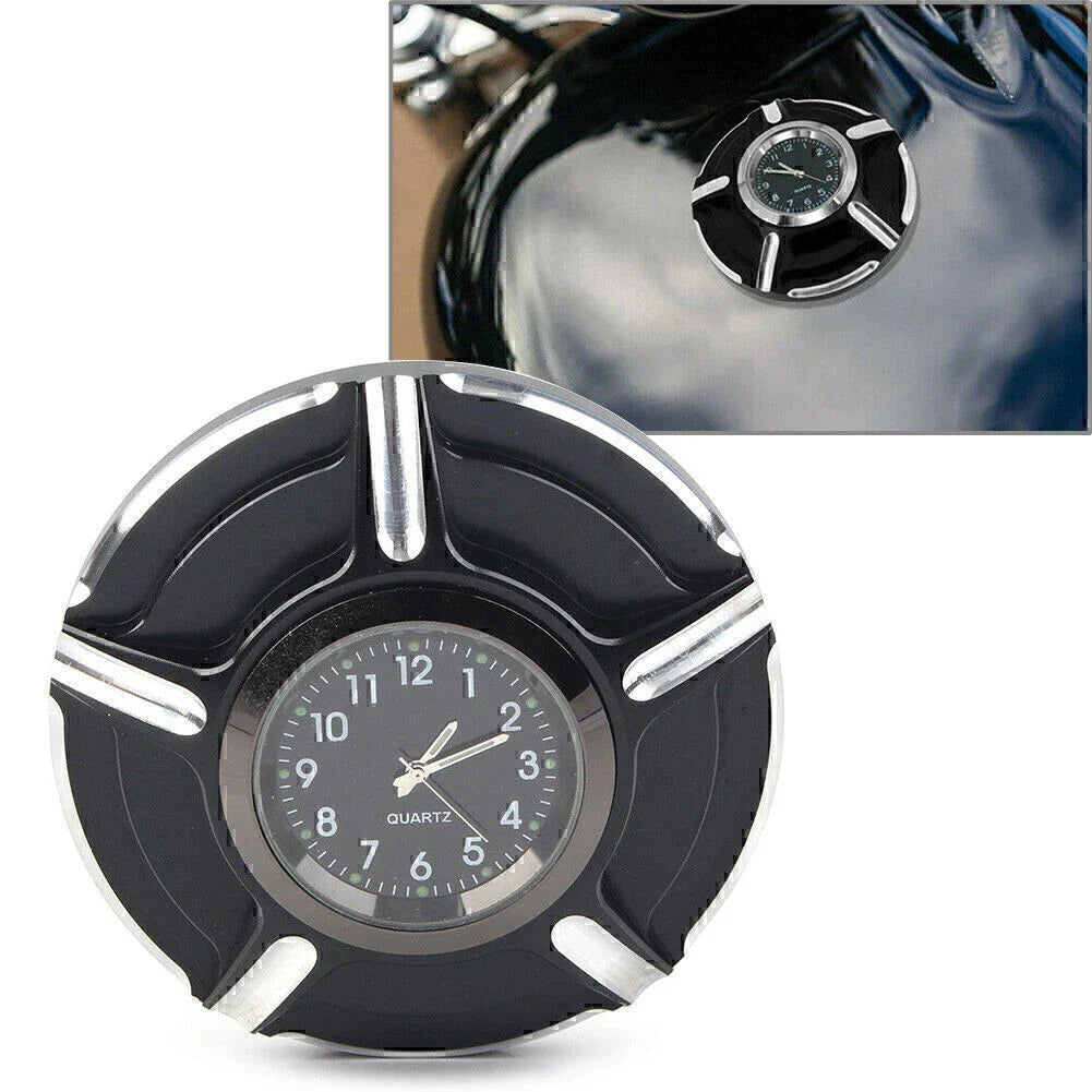 CNC Billet Aluminum Gas Cap Fuel Tank Cover for Harley