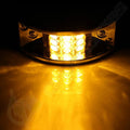 2X LED Yellow Side Signal Turn Lights for Peterbilt Pickup Truck