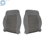 Upper Seat Back Covers for Jeep Wrangler (2007–2012) - Gray Knit Fabric