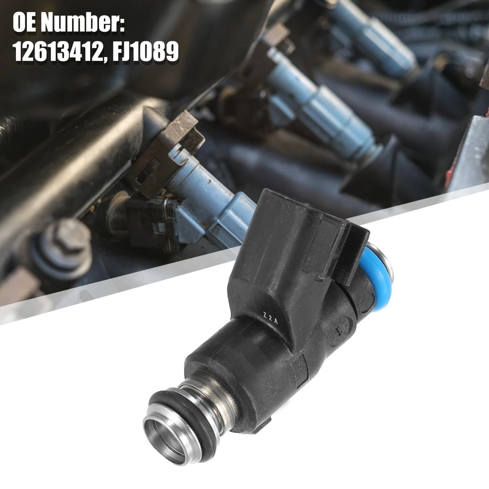 8pcs Fuel Injector 12613412 for Chevy Silverado 2500 3500 HD (2010–2019) 6.0L 6.6L