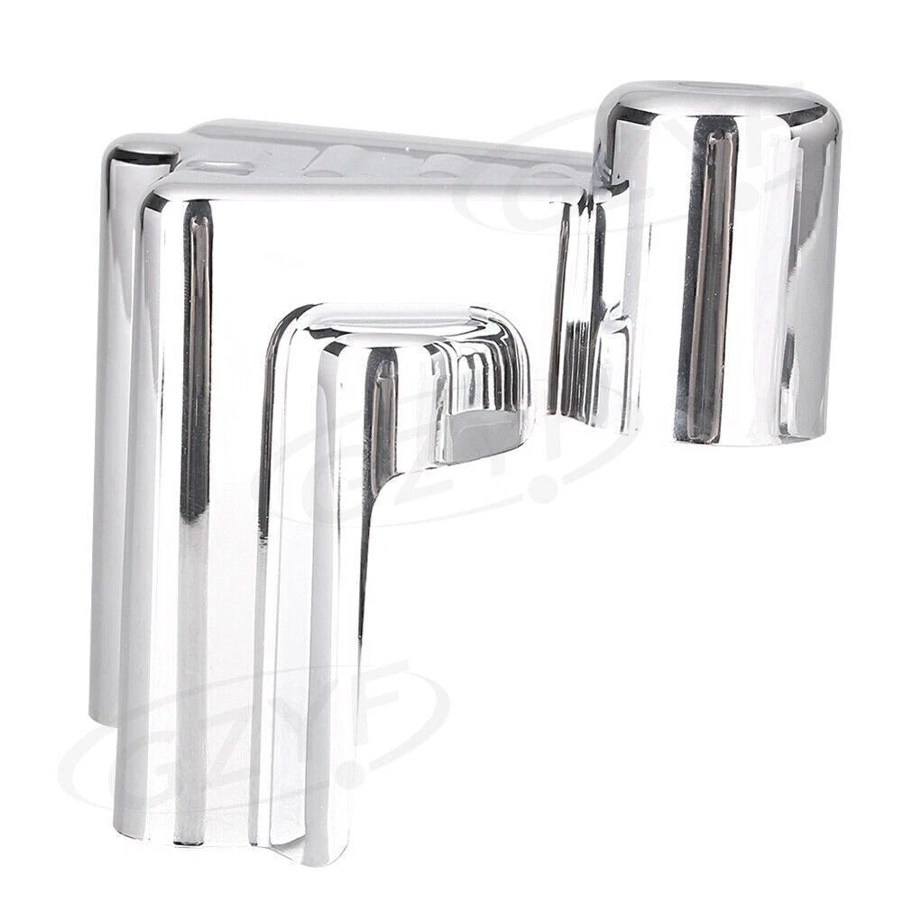 2X ABS Rear Side Brake Caliper Cover for Honda VTX 1300 C R S T (2003–2009) Chrome