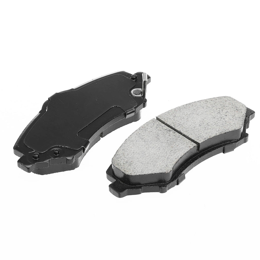 Set of 4 Front Ceramic Brake Pads for Jeep Wrangler (2007–2018)