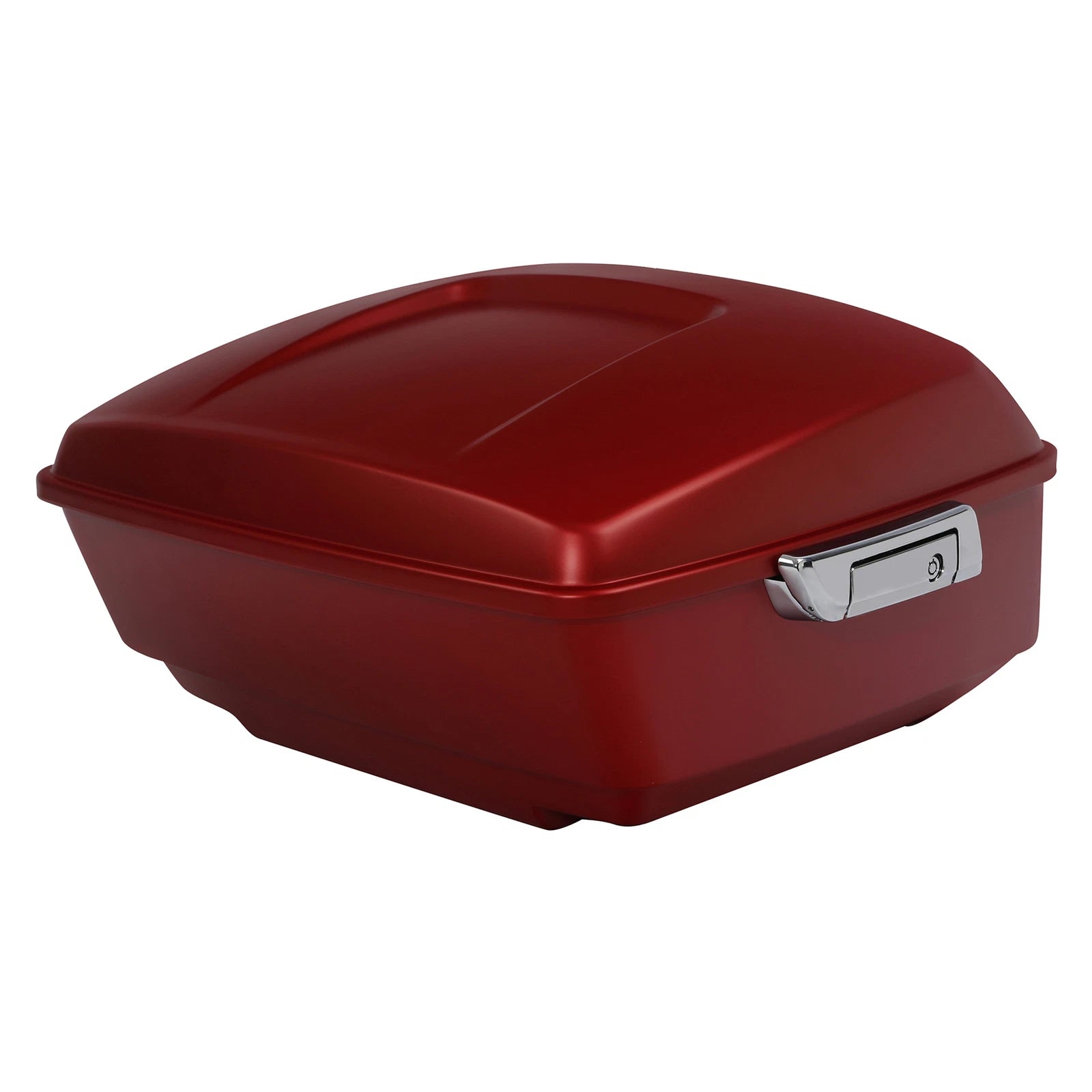 King Trunk for Harley Street Glide Road King (2014–2024) Wicked Red Denim