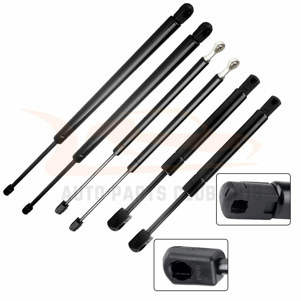 Set of 6 Lift Supports for Ford Explorer (1991–2001)