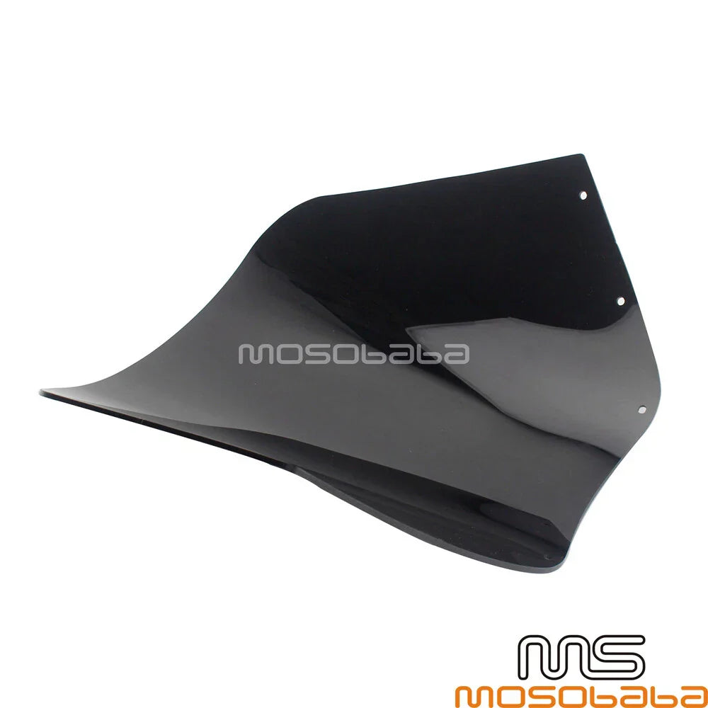 Dark Black Headlight Fairing Windshield for Harley Softail Low Rider (2018-2023)