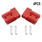 Set of 4 Secure Crimped Soldered Cable Terminals 50 Amp Power Connector