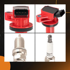 Ignition Coil & Iridium Spark Plug Kit for Toyota Matrix/Vibe (2003–2008)