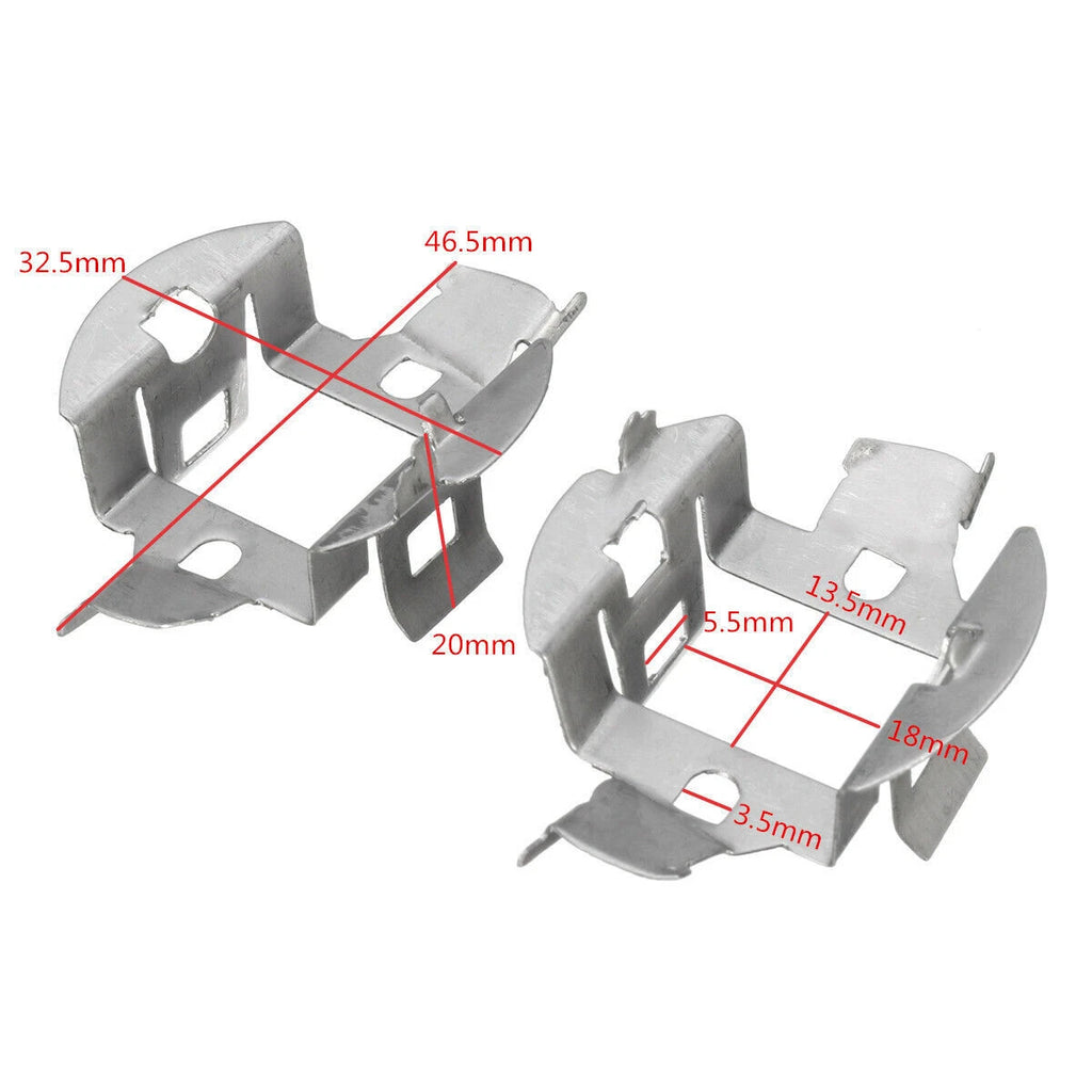 2X H7 Retainer Clips for BMW Mercedes Audi Saab (HID Bulb Holder)