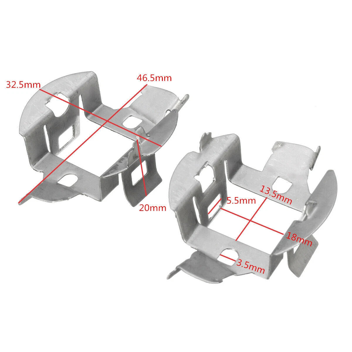 2X H7 Retainer Clips for BMW Mercedes Audi Saab (HID Bulb Holder)