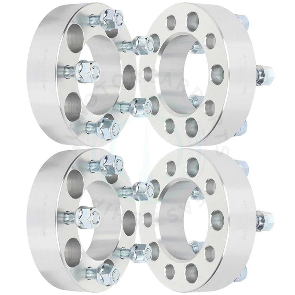 Set of 4 Wheel Spacers for Mazda 3 CX-9 (1.5" 5x4.5 12x1.5)