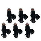 Set of 6 Fuel Injectors for Acura TL Honda Odyssey Accord Pilot Saturn Vue