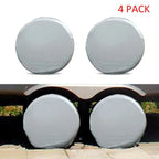 Set of 4 Wheel Tire Covers for RV Truck Camper Trailer (27-29 Inch)