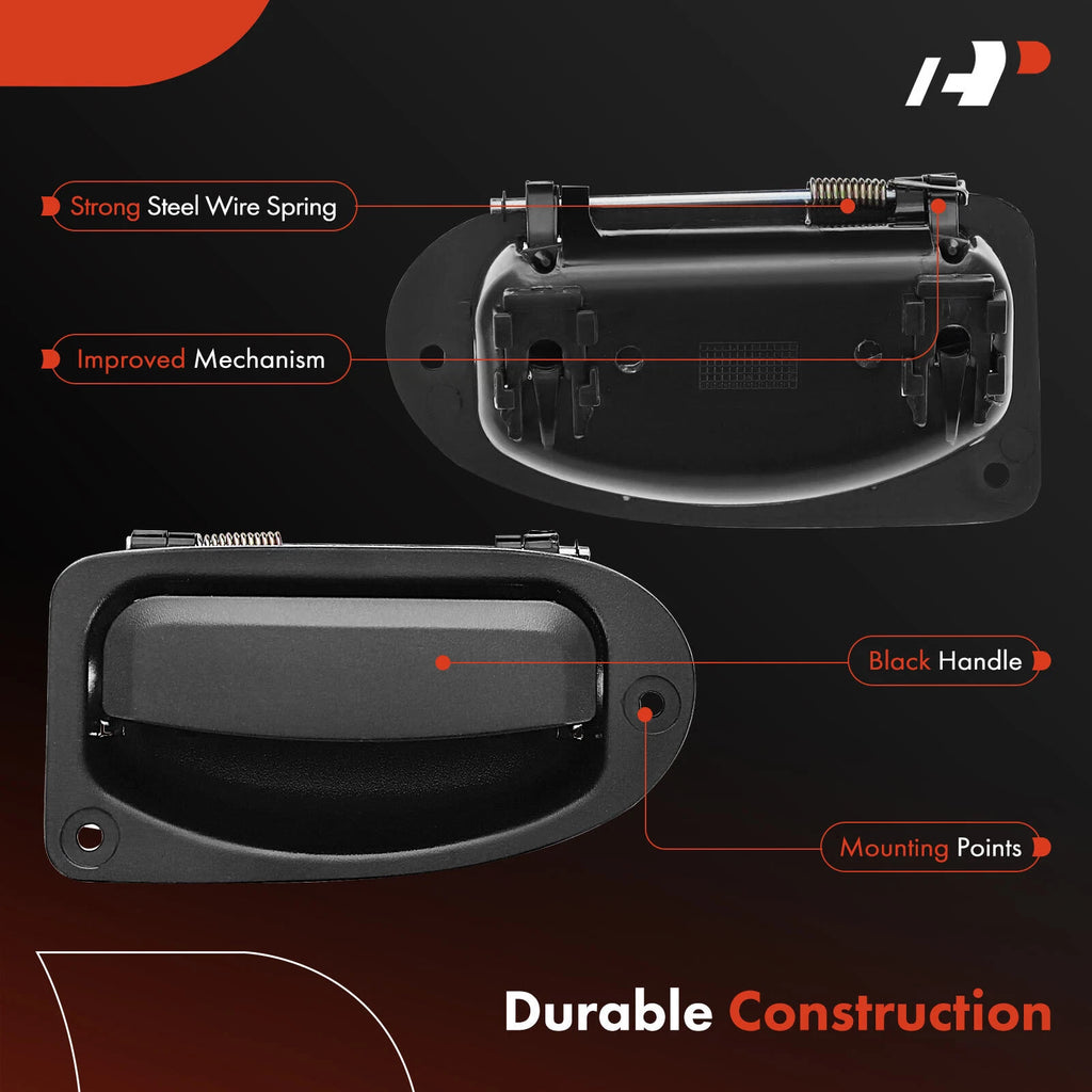 2X Rear Interior Door Handle for Ford Ranger (1998–2011) Mazda B4000 B2500