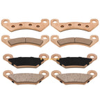 Sintered Front & Rear Brake Pads for John Deere Gator XUV 855D 855E 855M (2011–2022)