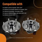 Set of 2 Rear Wheel Hub Bearings for QX56 Pathfinder (2004–2012)