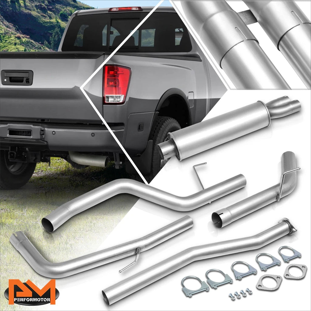 Rear Step Bumper Assembly for Ford F-150 (2021–2023) with Sensor Holes, Chrome