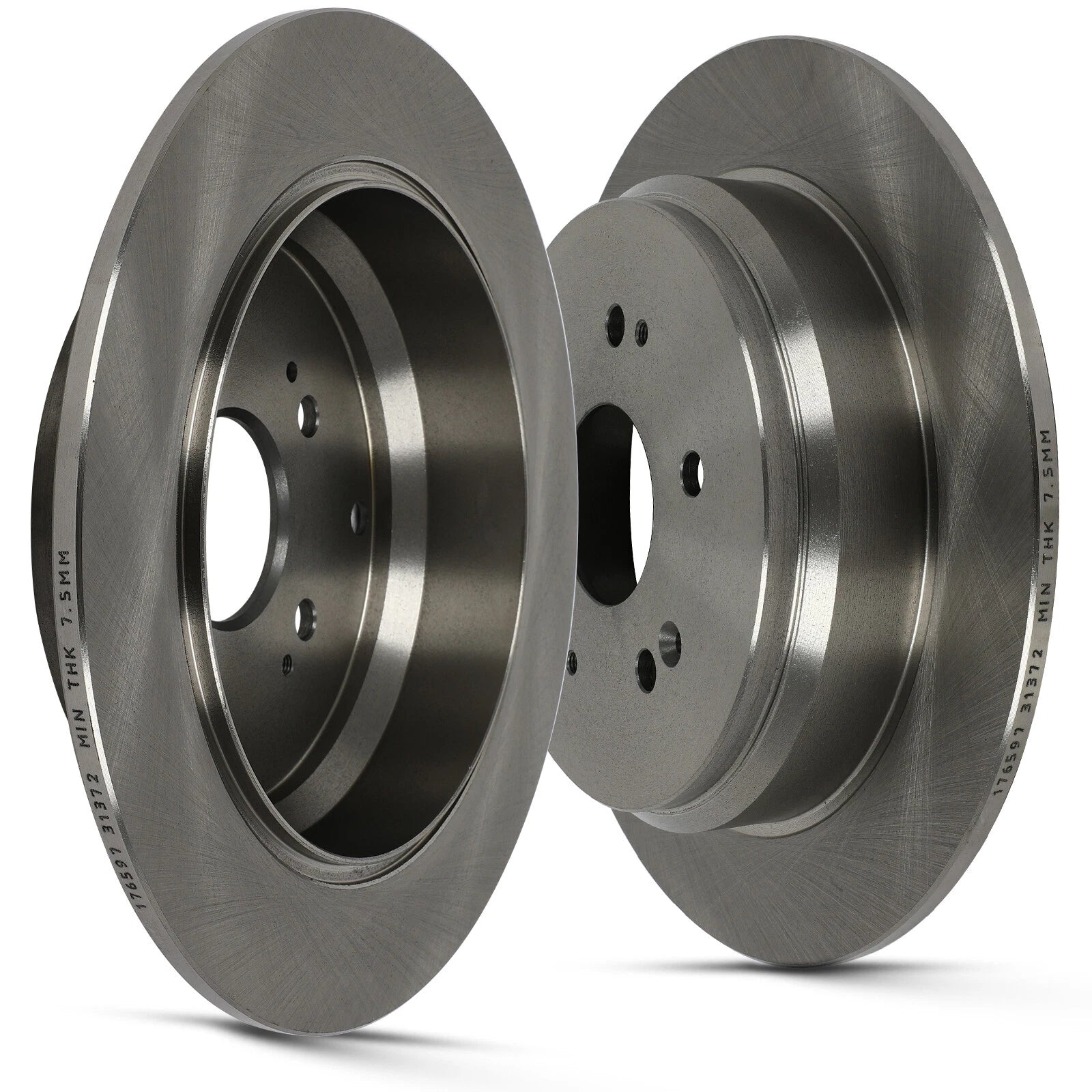 Set of 4 Brake Rotors for Honda CR-V (2012–2016)