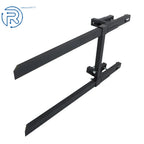 Clamp on Pallet Forks for Tractor Bucket Loader Skid Steer (2000 lbs)