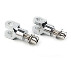 Rear Passenger Foot Pegs Bracket for Harley Softail (2000-2020) Silver