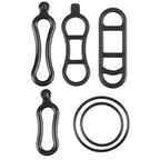 Rubber Strap for Bicycle Headlight (Flexible, Multifunctional)
