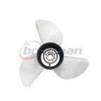 Outboard Propeller 13 1/4x17-K YBS for Yamaha 70-115HP (Hardware Kit Included)