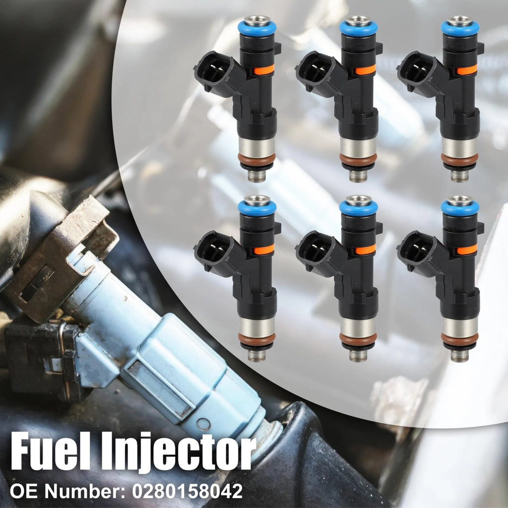 6X 0280158042 Fuel Injector for Infiniti G35 M35 FX35 (2005–2007)