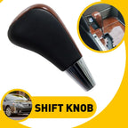 Black Walnut Burl Wood Gear Shift Knob for Lexus Toyota Prado Hilux 4Runner Rav4 (2000–2023)