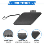 Tow Hook Eye Hole Cover Cap for BMW 3 F30 (2012–2015) Deep Gray