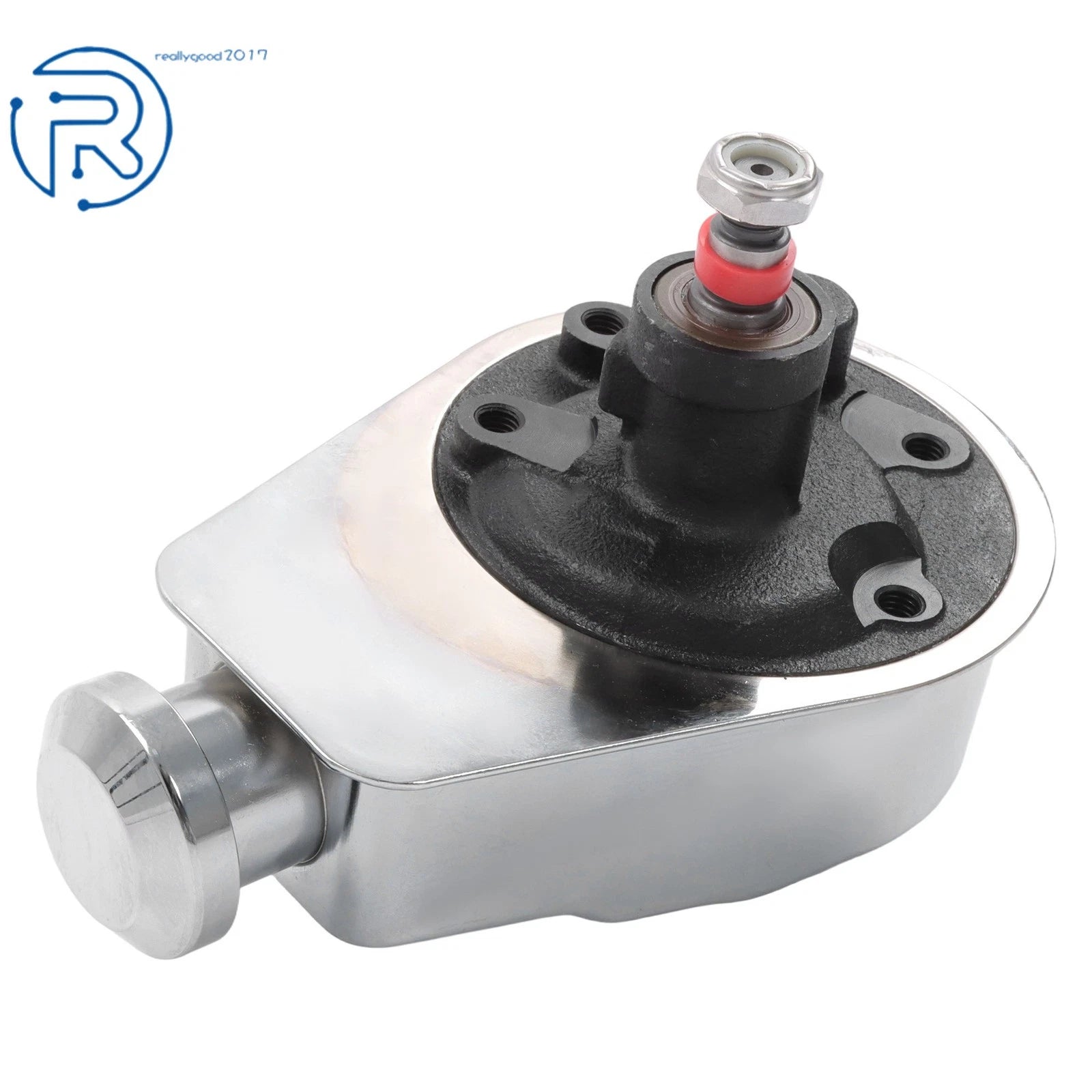 Power Steering Long Water Pump Kit with Pulley & Bracket for Chevy