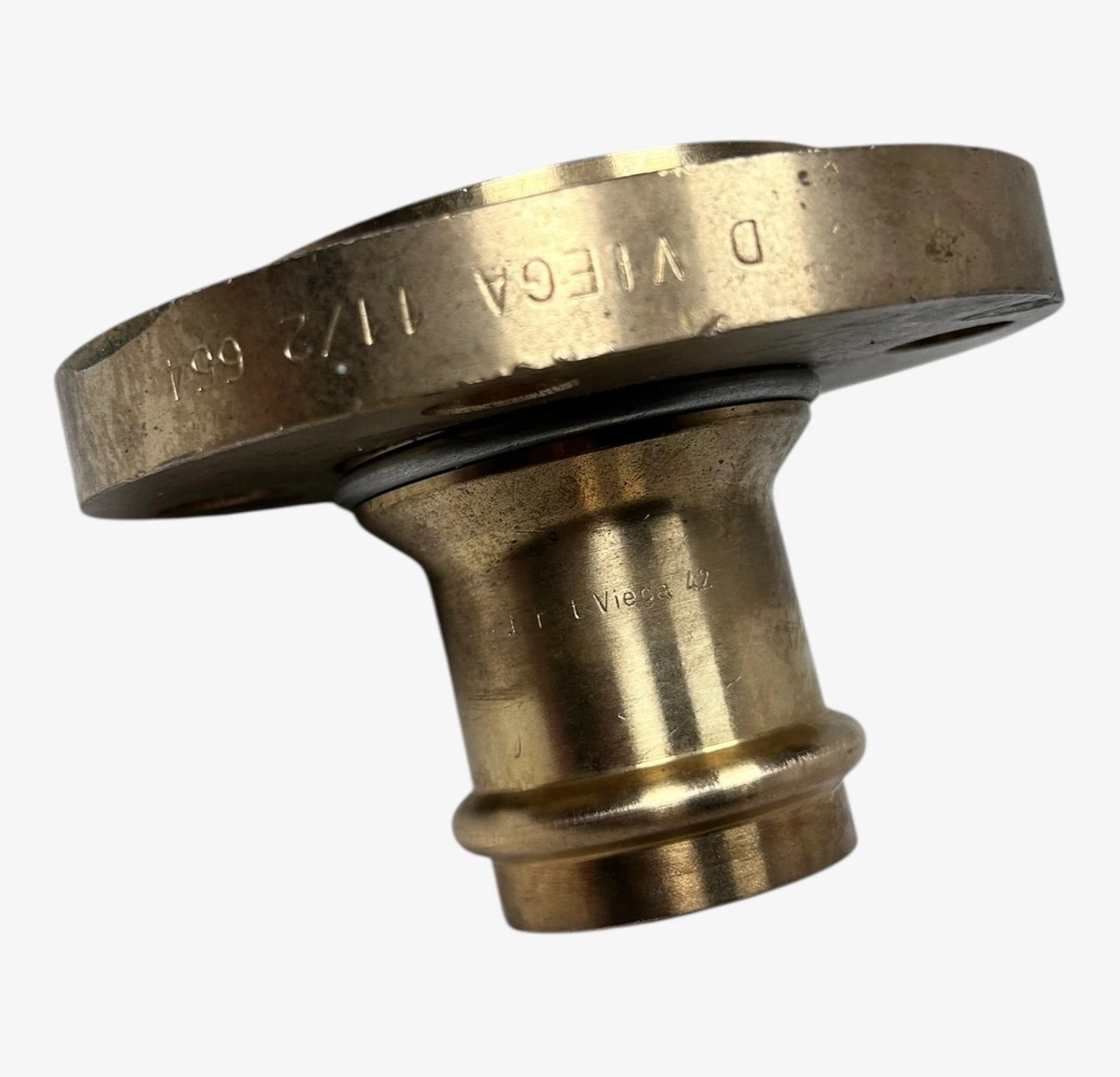 Viega 42 Zero-Lead Bronze Two Piece Adapter Flange 1 1/2'' 664