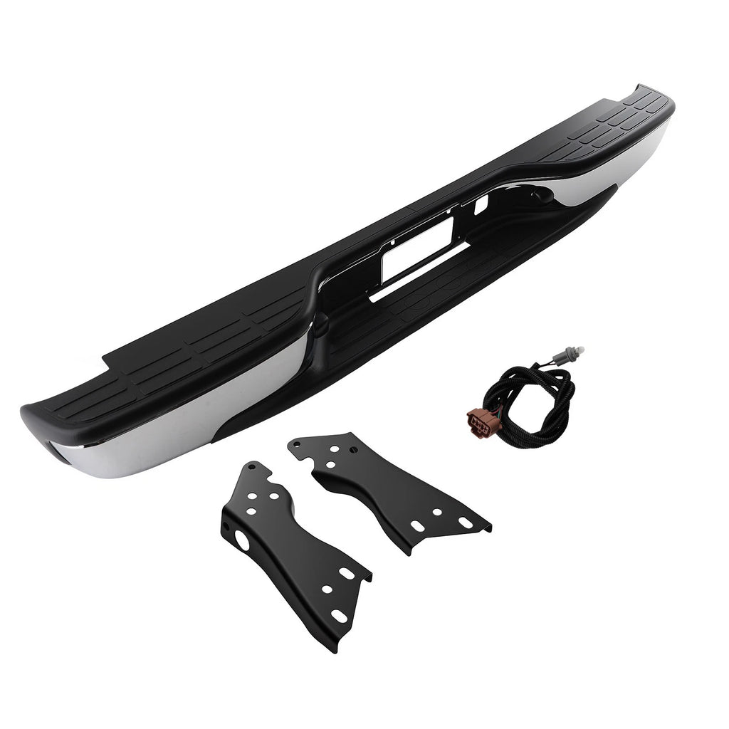 Chrome Rear Bumper for GMC Sierra 2500 (1999–2004) 15758743