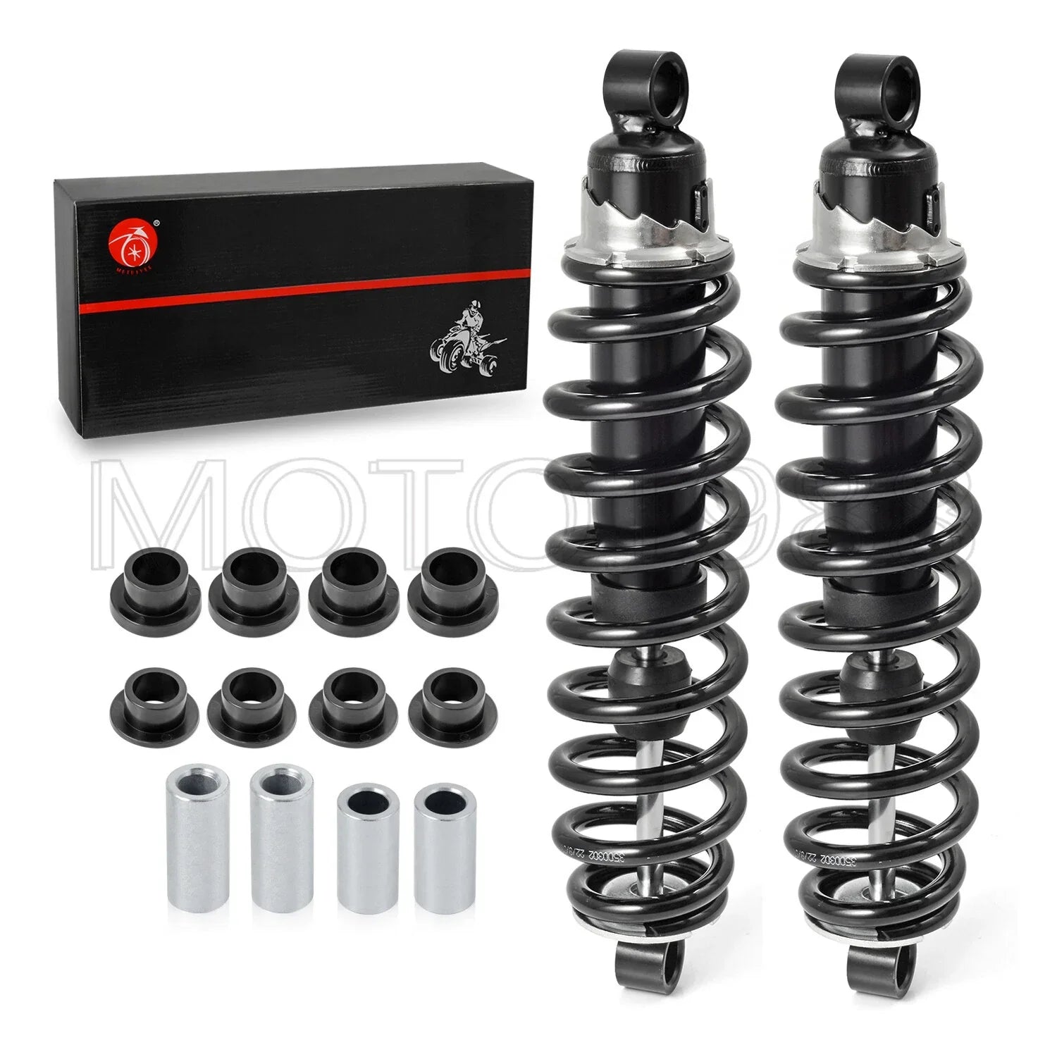 2 x Rear Shocks for Polaris Ranger 500 700 XP/Crew (2005–2014)