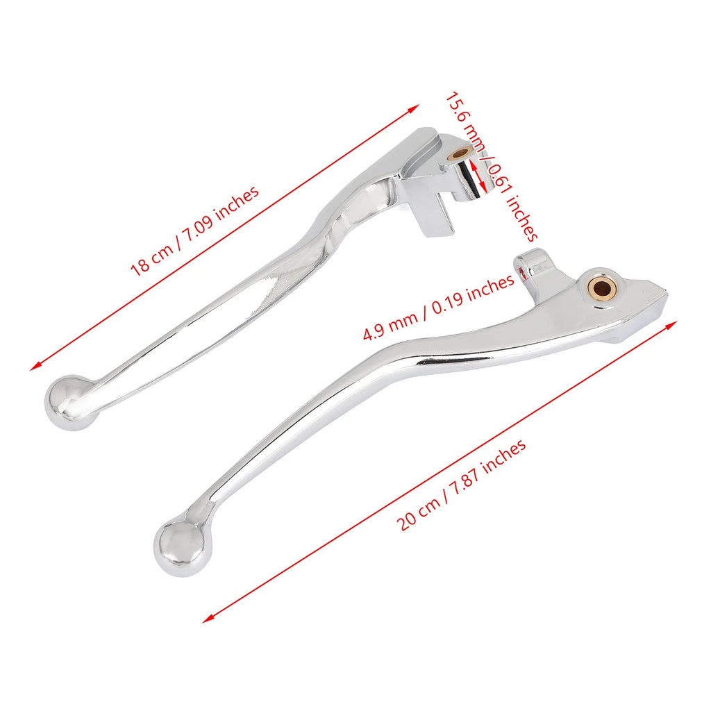 Brake Clutch Levers for Yamaha Dragstar XVS400 XVS650 (1996–2002)