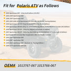 Rear Upper A-arm Bushing Kit for Polaris Sportsman 570 600 700 800 (2014–2023)