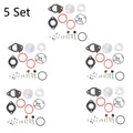 Set of 5 Carburetor Repair Kits for B&S 796184