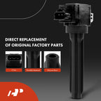 3X Ignition Coil & 3X Iridium Spark Plug for Mitsubishi Mirage (2014-2015)