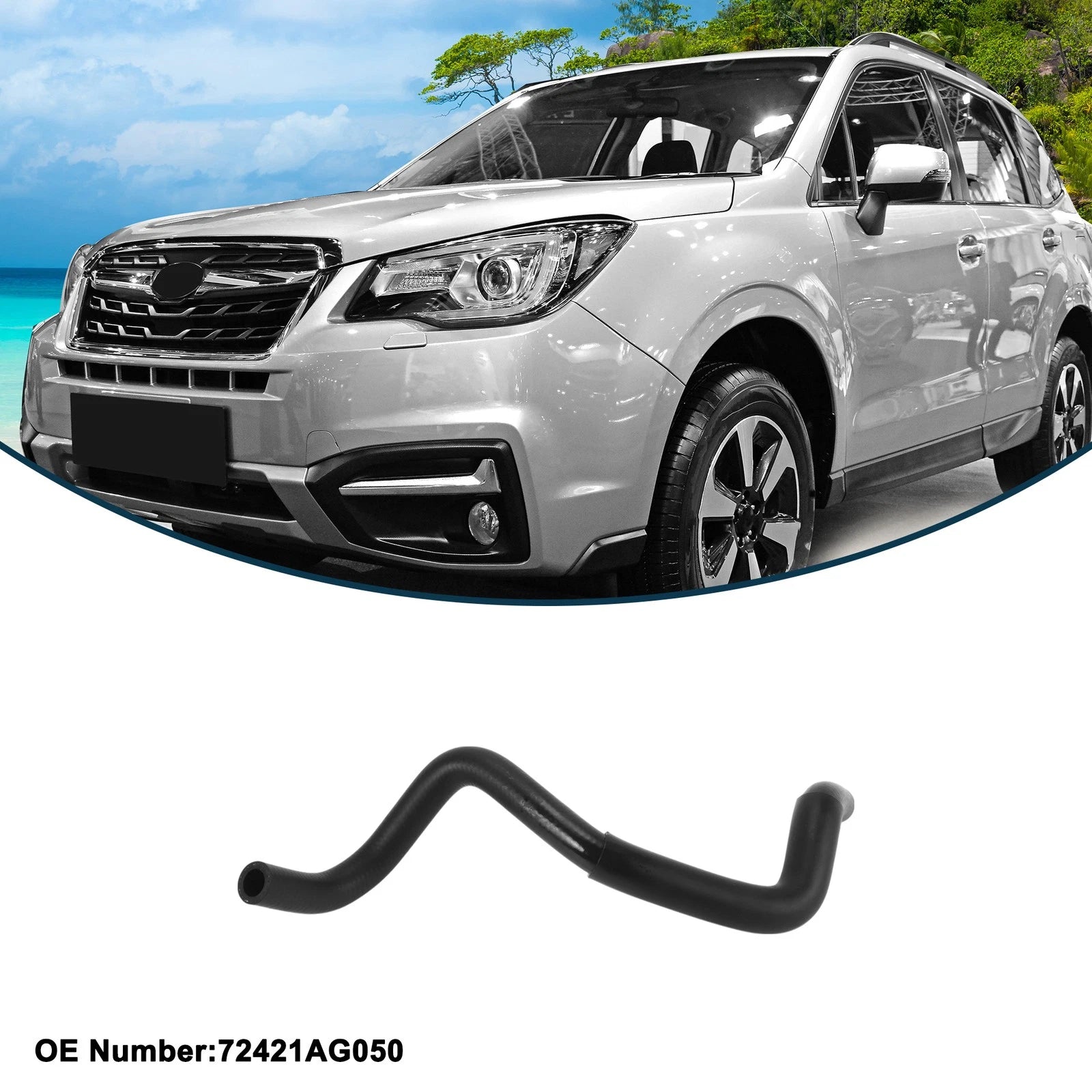 Radiator Hose No. 72421AG050 for Subaru Forester (2008–2014)