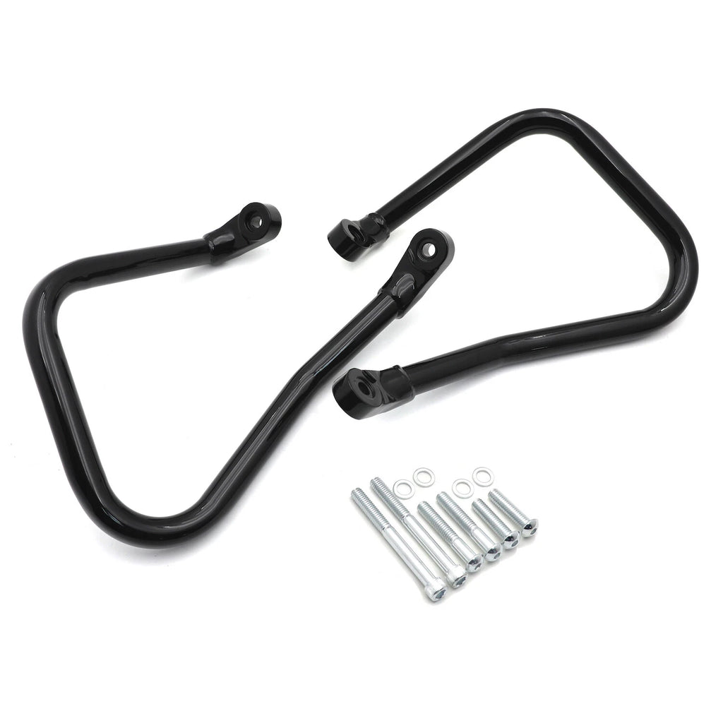 Rear Bolt-on Saddlebag Guard Crash Bar for Harley Softail FLHC FLHCS (2018–2023)