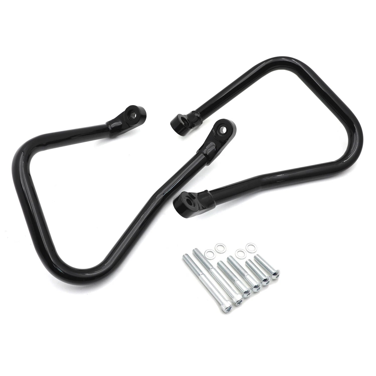 Rear Bolt-on Saddlebag Guard Crash Bar for Harley Softail FLHC FLHCS (2018–2023)