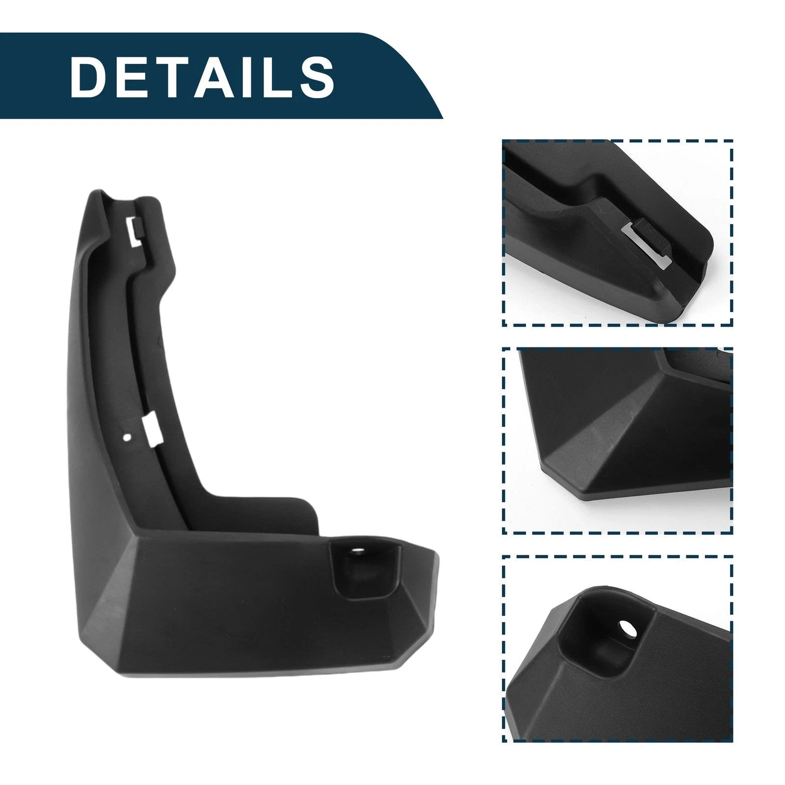 Set of 4 Mud Flaps Splash Guards for Toyota Harrier (2021–2023)