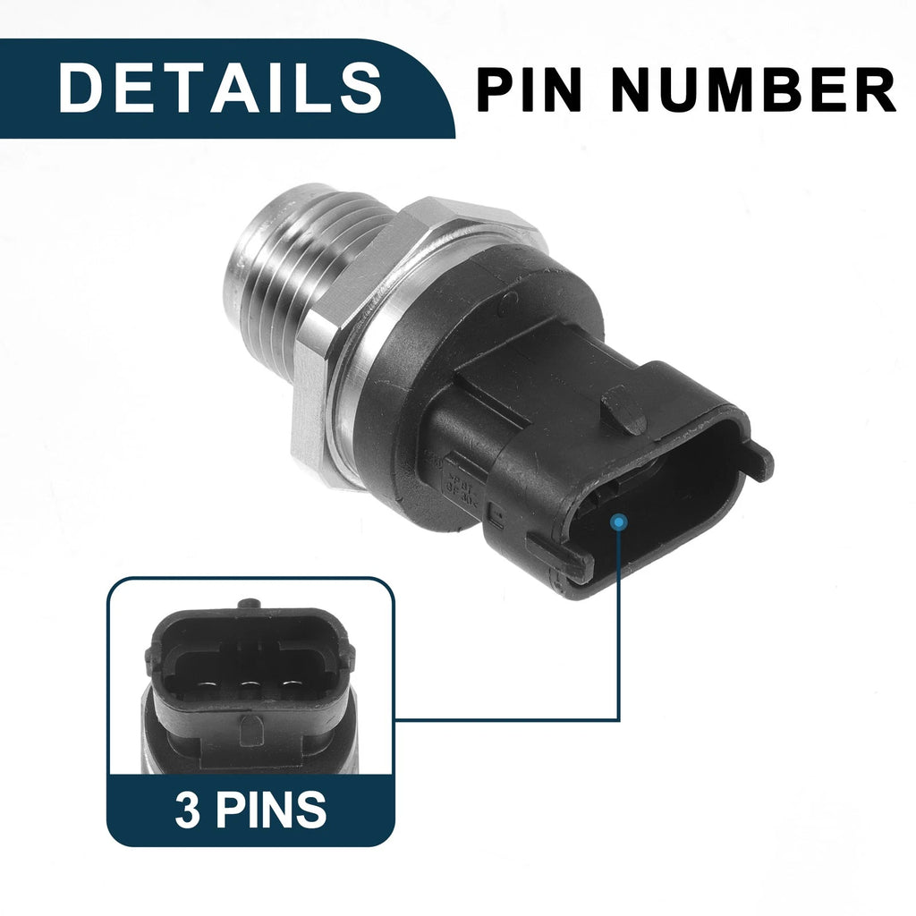 Fuel Pressure Sensor for Audi VW (No. 01182560)